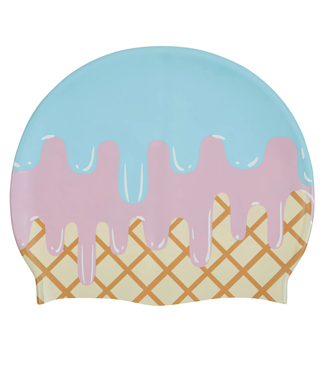 Sporti Ice Cream Scoop Silicone Swim Cap 4 Sporti Ice Cream Scoop Silicone Swim Cap - Image 2