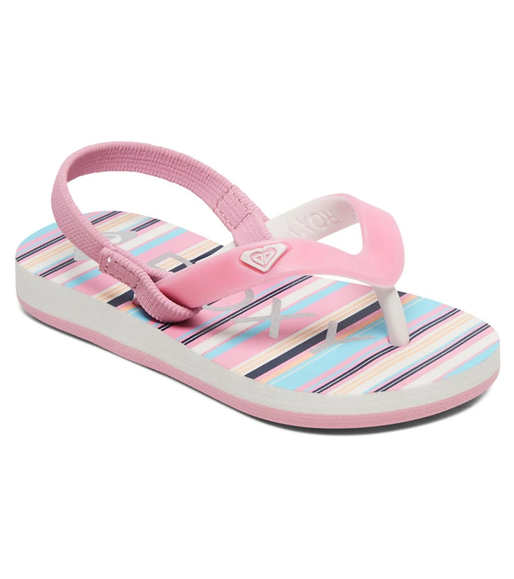 Roxy Girls' Tahiti VI Sandal (Toddler) Pinstripe 7 Roxy Girls' Tahiti VI Sandal (Toddler) Pinstripe - Image 5