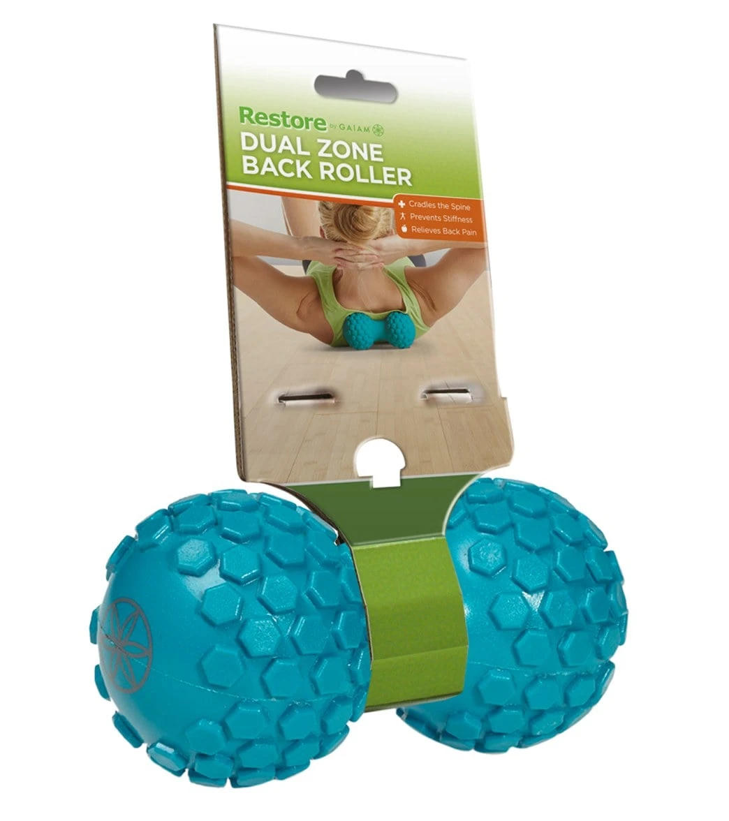 Gaiam Dual Zone Back Roller 3 Gaiam Dual Zone Back Roller