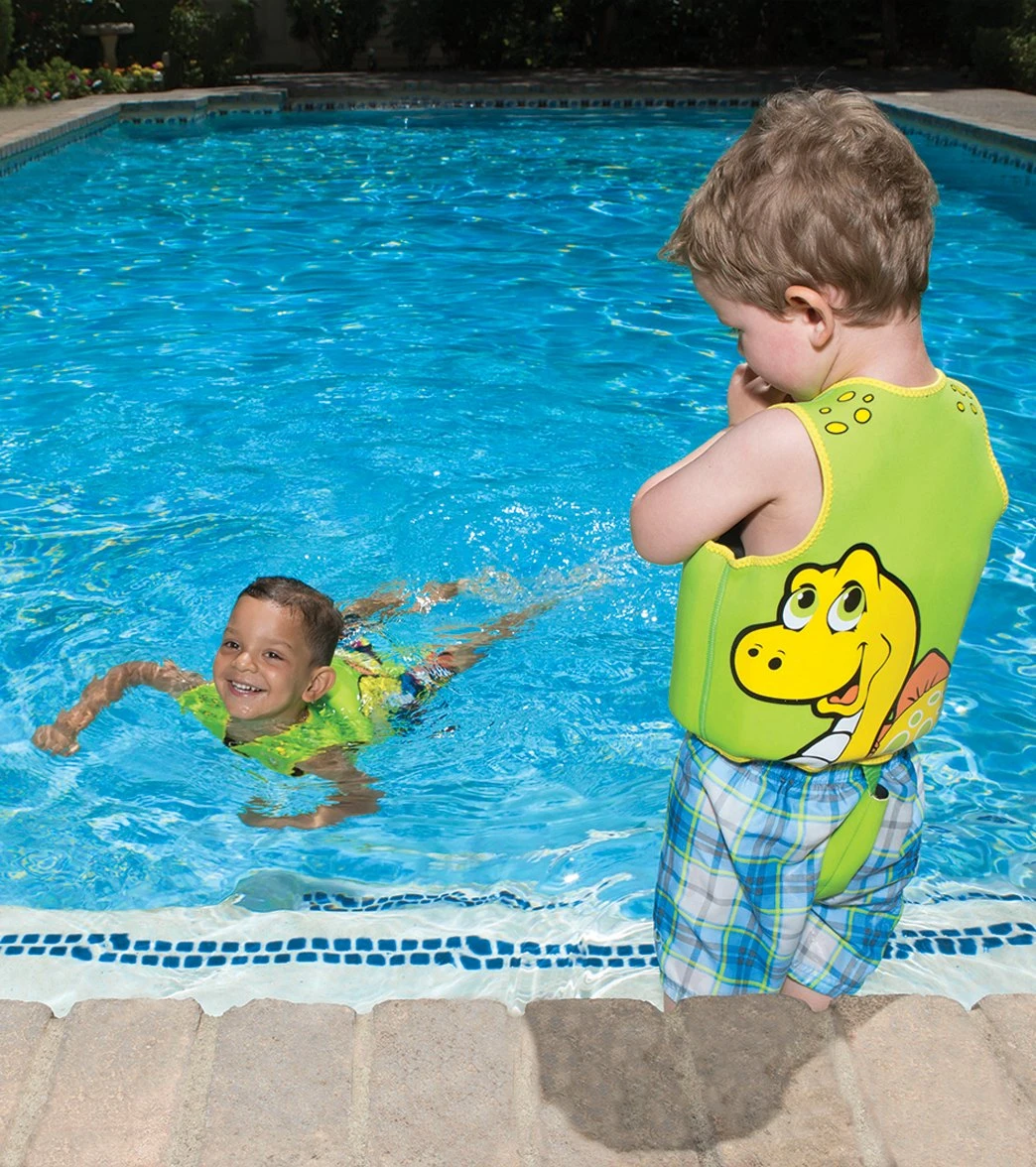 Poolmaster Dino Swim Vest (3-6 Yrs) 4 Poolmaster Dino Swim Vest (3-6 Yrs) - Image 2
