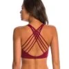 Onzie Chic Yoga Sports Bra Burgundy 1 Onzie Chic Yoga Sports Bra Burgundy -Swimwear Outlet 5671604519080 burgundy 1a