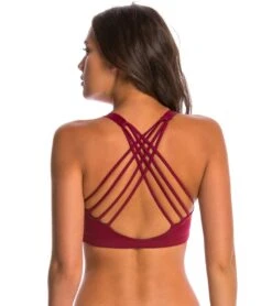 Onzie Chic Yoga Sports Bra Burgundy 13 Onzie Chic Yoga Sports Bra Burgundy -Swimwear Outlet 5671604519080 burgundy