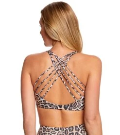 Onzie Chic Yoga Sports Bra Leopard 15 Onzie Chic Yoga Sports Bra Leopard -Swimwear Outlet 5671606616232 leopard