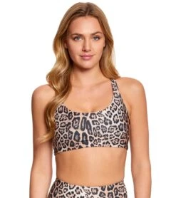Onzie Chic Yoga Sports Bra Leopard 10 Onzie Chic Yoga Sports Bra Leopard -Swimwear Outlet 5671606616232 leopard 2a
