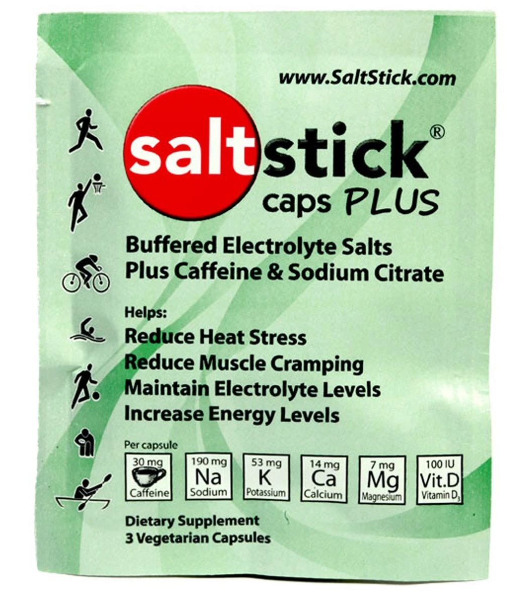 SaltStick Electrolyte Caps PLUS (4 Ct.) 3 SaltStick Electrolyte Caps PLUS (4 Ct.)