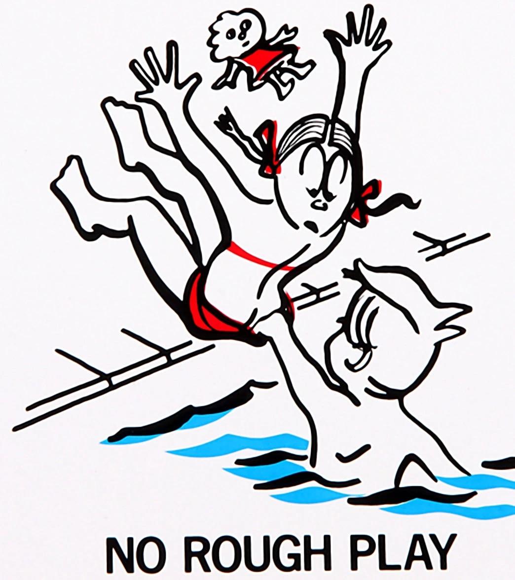 Poolmaster "Our Pool Rules" 18" X 24" Sign 7 Poolmaster "Our Pool Rules" 18" X 24" Sign - Image 5