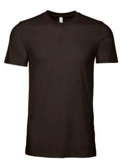 Bella + Canvas Unisex Jersey T-Shirt Brown