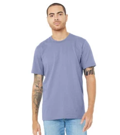 Bella + Canvas Unisex Jersey T-Shirt Lavander Blue -Swimwear Outlet 7966160814248 lavanderblue