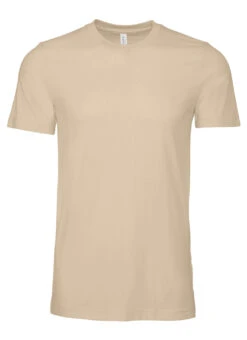 Bella + Canvas Unisex Jersey T-Shirt Soft Cream