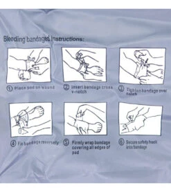 LINE2Design Israeli 4” Compression Bandage, Battle Dressing For First Aid -Swimwear Outlet 8199728070824 5