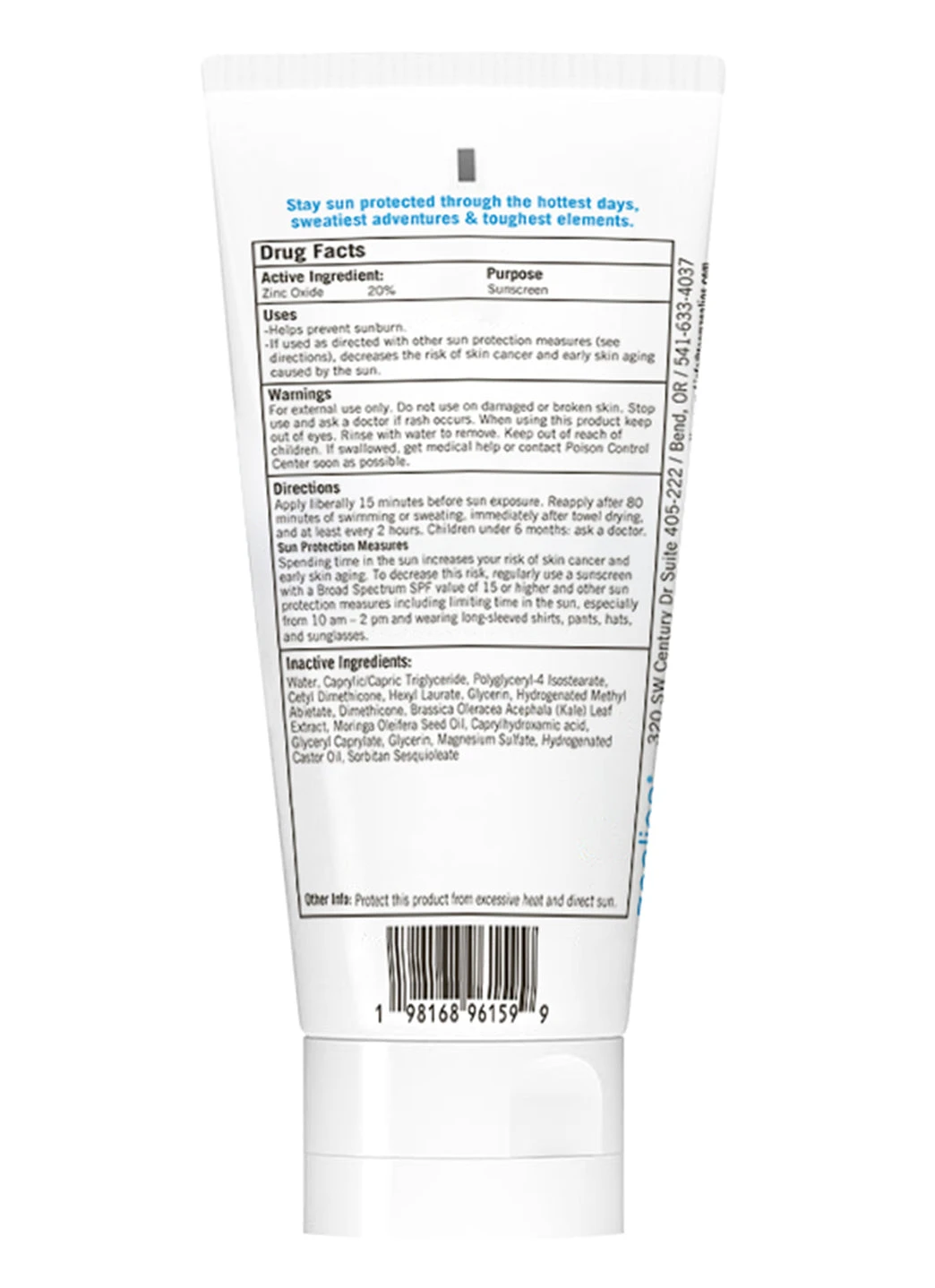 Zealios Sport Performance Mineral With Reef Safe SPF 30 Sunscreen, 3oz 4 Zealios Sport Performance Mineral With Reef Safe SPF 30 Sunscreen, 3oz - Image 2