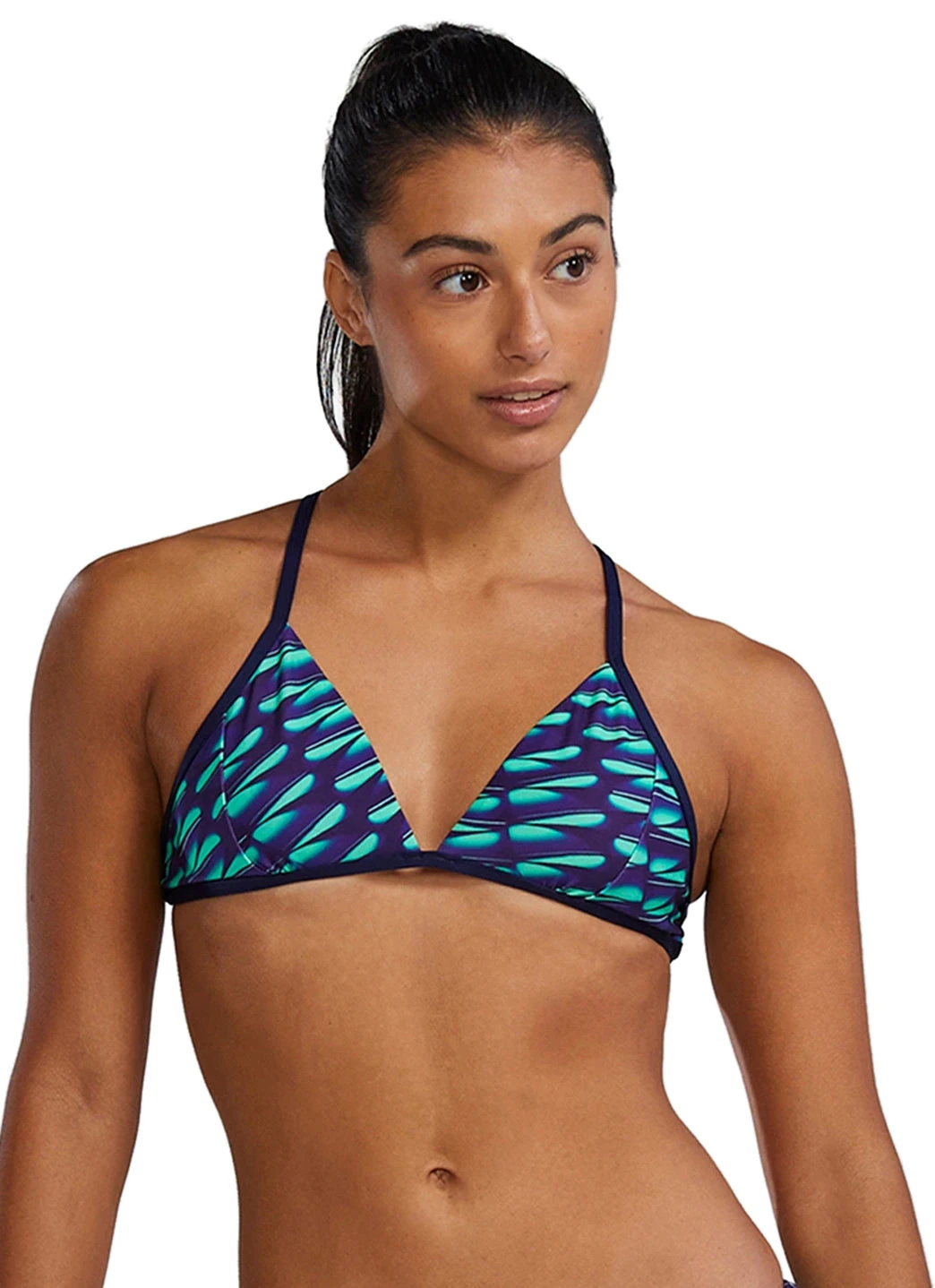 TYR Women's Dragonflyte Durafast Elite Triangle Tieback Bikini Top 3 TYR Women's Dragonflyte Durafast Elite Triangle Tieback Bikini Top