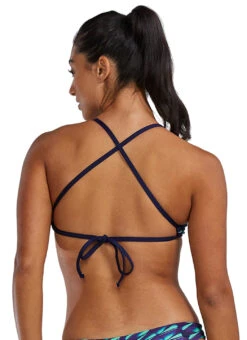 TYR Women's Dragonflyte Durafast Elite Triangle Tieback Bikini Top 16 TYR Women's Dragonflyte Durafast Elite Triangle Tieback Bikini Top -Swimwear Outlet 8580960288936 greennavy 3a