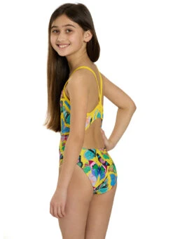 Sporti Flutter Garden Thin Strap One Piece Swimsuit Youth (22-28) 11 Sporti Flutter Garden Thin Strap One Piece Swimsuit Youth (22-28) -Swimwear Outlet 8633166233768 fluttergarden 2a