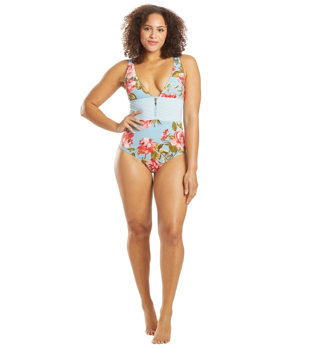 Skye Rose Garden Faith V Neck One Piece Swimsuit 6 Skye Rose Garden Faith V Neck One Piece Swimsuit - Image 4