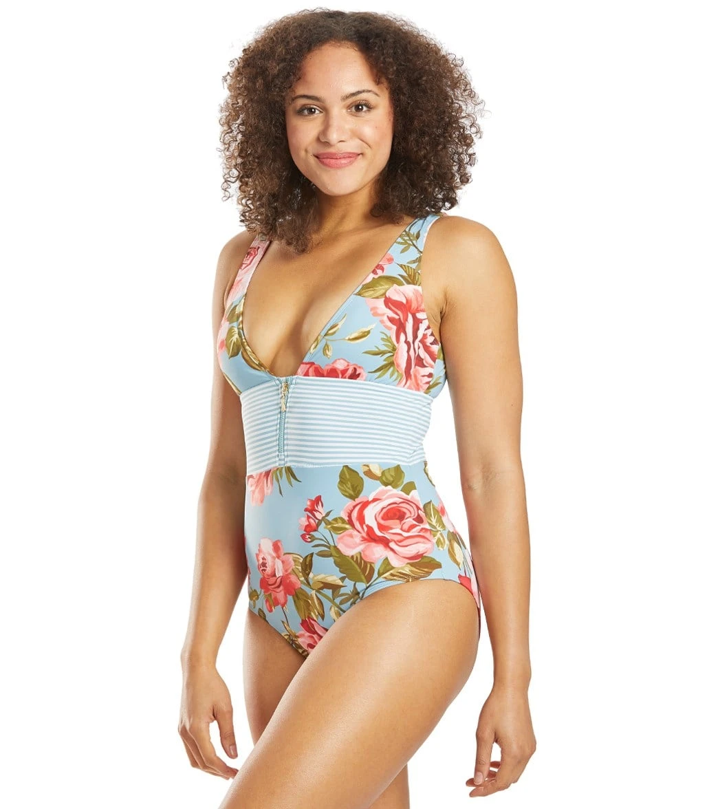 Skye Rose Garden Faith V Neck One Piece Swimsuit 7 Skye Rose Garden Faith V Neck One Piece Swimsuit - Image 5