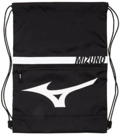 Mizuno RunBird X Drawstring Backpack -Swimwear Outlet 8636596945064 black 1a