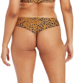 Volcom Women's Running Wild Cheekini Bikini Bottom 11 Volcom Women's Running Wild Cheekini Bikini Bottom -Swimwear Outlet 8637024993448 animalprint 3a