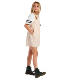 Volcom Girls' Static Bloom Romper (Little Kid, Big Kid) 11 Volcom Girls' Static Bloom Romper (Little Kid, Big Kid) -Swimwear Outlet 8637038723240 hazeypink 2a