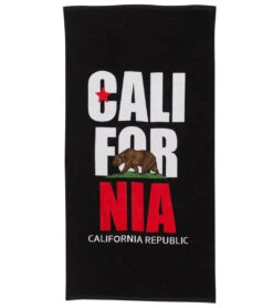 Sola 30" X 60" Black California Republic Towel 9 Sola 30" X 60" Black California Republic Towel -Swimwear Outlet 8637529784488 2t