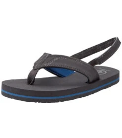 Volcom Boys' Victor Sandal (Little Kid) 27 Volcom Boys' Victor Sandal (Little Kid) -Swimwear Outlet 8637559439528 gunmetalgrey 1a
