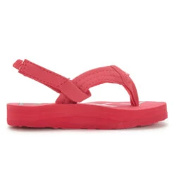 Roxy Girls' TW Vista III Flip Flops (Baby, Toddler) -Swimwear Outlet 8637674586280 berry 3a