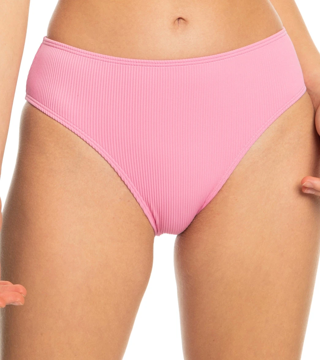 Roxy Women's Roxy Active SD Rib Highleg Bikini Bottom 9 Roxy Women's Roxy Active SD Rib Highleg Bikini Bottom - Image 7