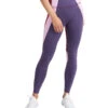 Thrive Societe Color Block Legging -Swimwear Outlet 8637742383272 loganberry 1a