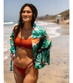 LEUS Towels 58 X 33 Jungle Fever Beah Towel -Swimwear Outlet 8637853499560 green 3a