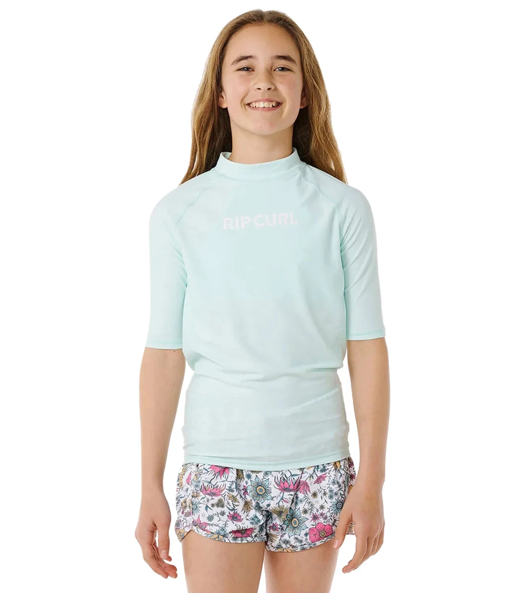 Rip Curl Girls' Classic Short Sleeve Surf Shirt (Big Kid) 3 Rip Curl Girls' Classic Short Sleeve Surf Shirt (Big Kid)