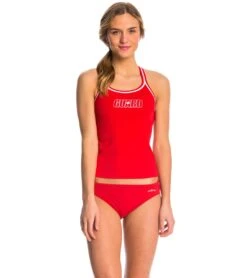 Dolfin Women's Guard Bikini Bottom 33 Dolfin Women's Guard Bikini Bottom -Swimwear Outlet 8638371365032 red 4a