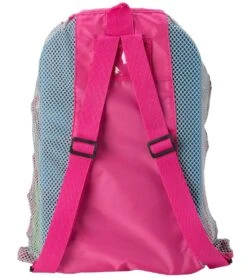 Sporti Premium Mesh Backpack -Swimwear Outlet 8638390829224 pinkgrey 2a