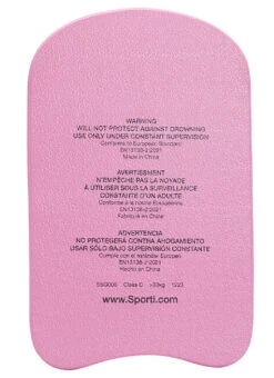 Sporti Adult Kickboard 40 Sporti Adult Kickboard -Swimwear Outlet 8638406951080 pink 2a
