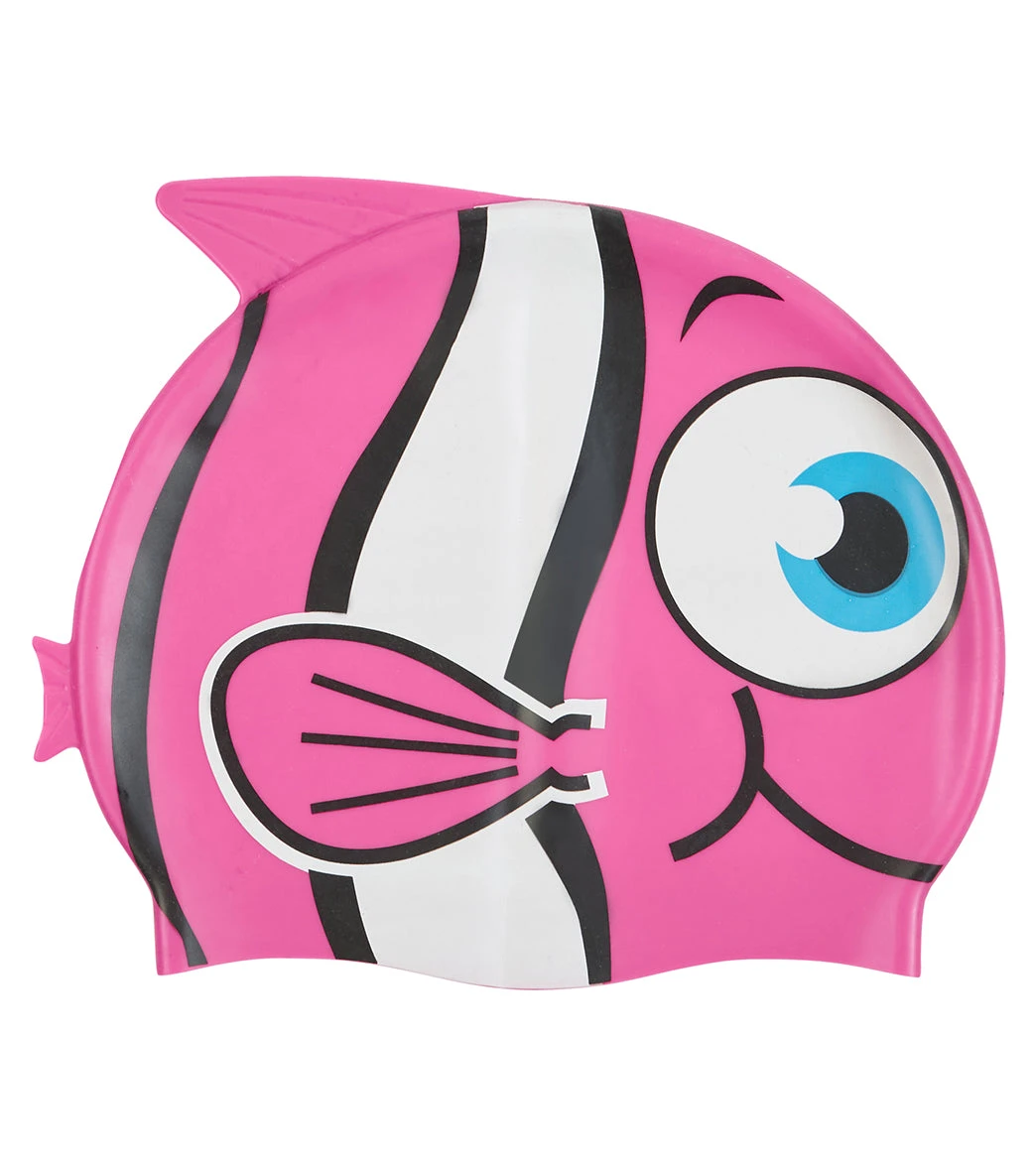 Sporti Cartoon Clownfish Silicone Swim Cap Jr. 21 Sporti Cartoon Clownfish Silicone Swim Cap Jr. - Image 19