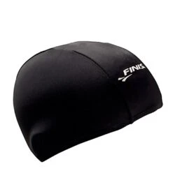 FINIS Spandex Swim Cap -Swimwear Outlet 8638465933480 black
