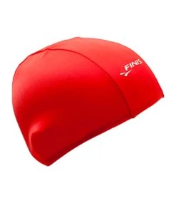 FINIS Spandex Swim Cap -Swimwear Outlet 8638465933480 red