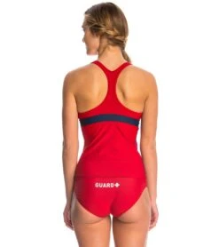 Sporti Guard Racerback Solid Tankini Top 23 Sporti Guard Racerback Solid Tankini Top -Swimwear Outlet 8638480187560 rednavyred 3a