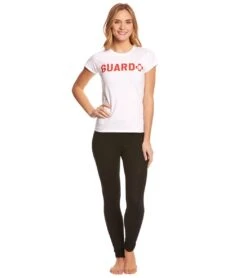 Sporti Guard Women's S/S Fitted Tee 33 Sporti Guard Women's S/S Fitted Tee -Swimwear Outlet 8638492377256 arcticwhite 4a