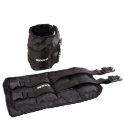 Sporti 10lbs Fitness Ankle Weights 10 Sporti 10lbs Fitness Ankle Weights -Swimwear Outlet 8638557094056 black 3a