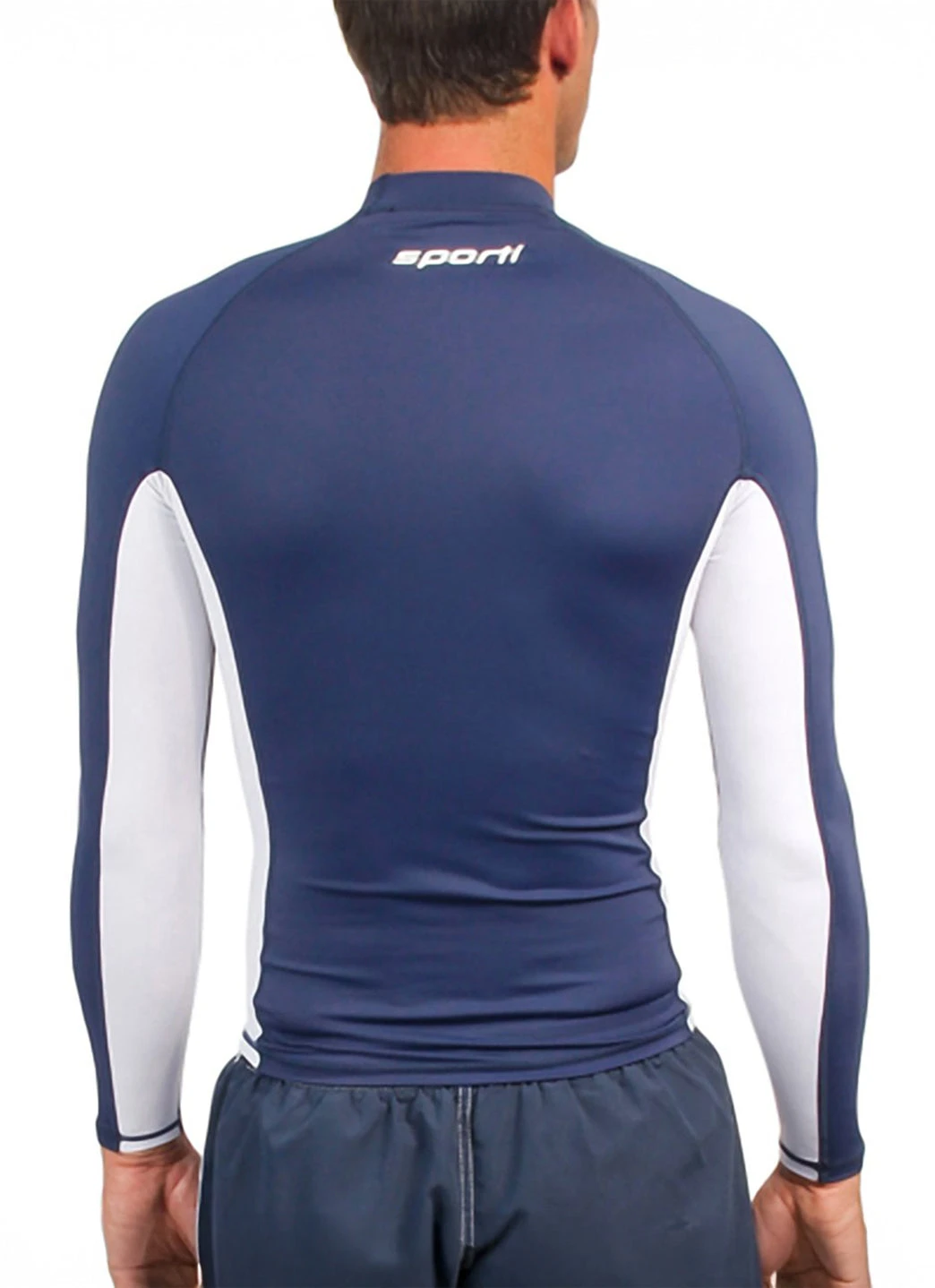 Sporti Men's L/S UPF 50+ Sport Fit Rash Guard 17 Sporti Men's L/S UPF 50+ Sport Fit Rash Guard - Image 15