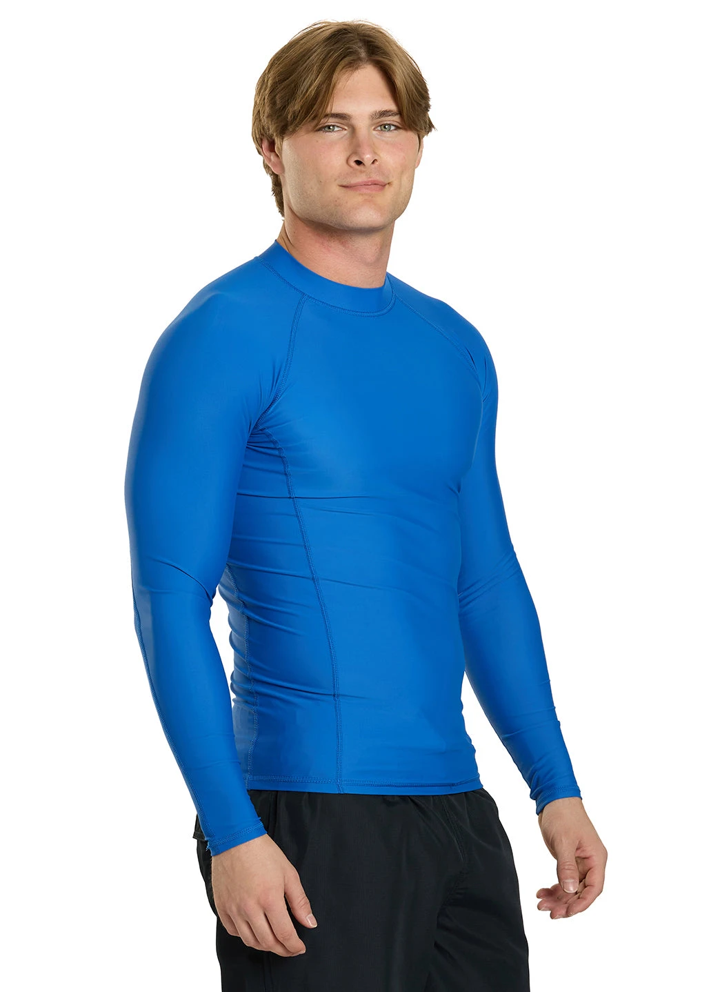 Sporti Men's L/S UPF 50+ Sport Fit Rash Guard 5 Sporti Men's L/S UPF 50+ Sport Fit Rash Guard - Image 3