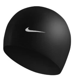 Nike Swim Latex Swim Cap -Swimwear Outlet 8638675583144 black 1a