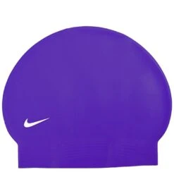 Nike Swim Latex Swim Cap -Swimwear Outlet 8638675583144 purple 1a