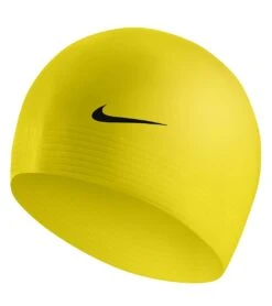 Nike Swim Latex Swim Cap -Swimwear Outlet 8638675583144 yellow