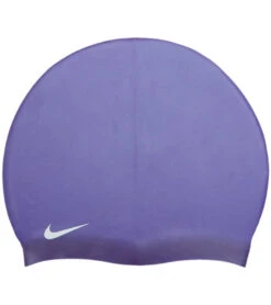 Nike Swim Silicone Cap -Swimwear Outlet 8638685413544 courtpurple