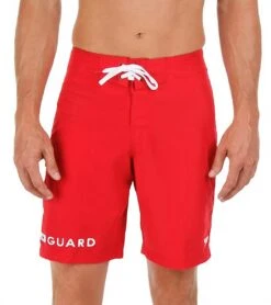 Speedo Men's Guard 21 Boardshort -Swimwear Outlet 8638687510696 red