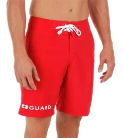 Speedo Men's Guard 21 Boardshort -Swimwear Outlet 8638687510696 red 3a