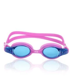 TYR Kids' Swimple Goggle -Swimwear Outlet 8638769823912 berryfizz 2a