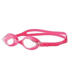TYR Kids' Swimple Goggle -Swimwear Outlet 8638769823912 clearpink
