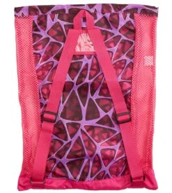 Speedo Deluxe Ventilator Mesh Bag -Swimwear Outlet 8638833524904 cagedpink 2a